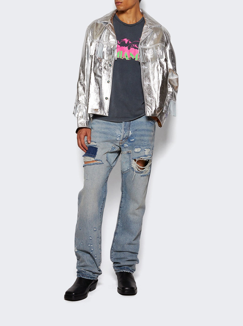 Orlando Fringe Jacket Metallic Silver 5