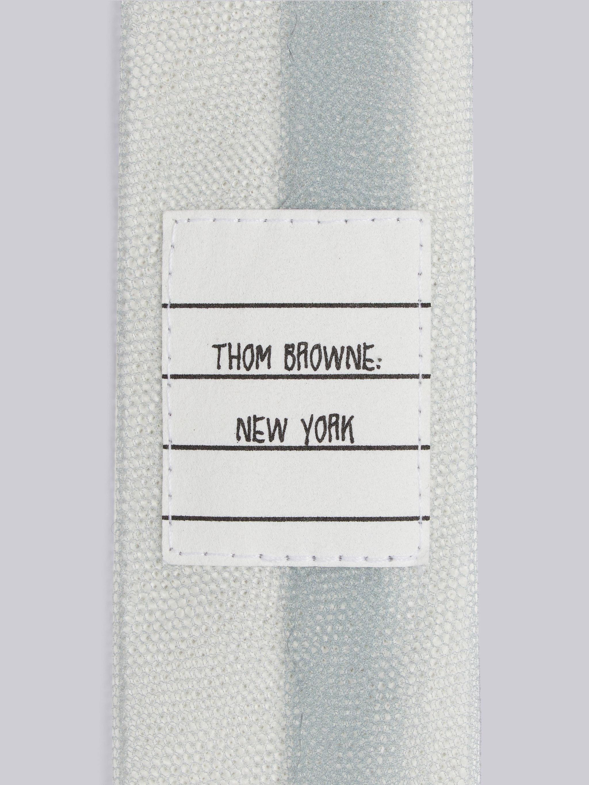 Dark Grey Soft Tulle Classic Tie - 2