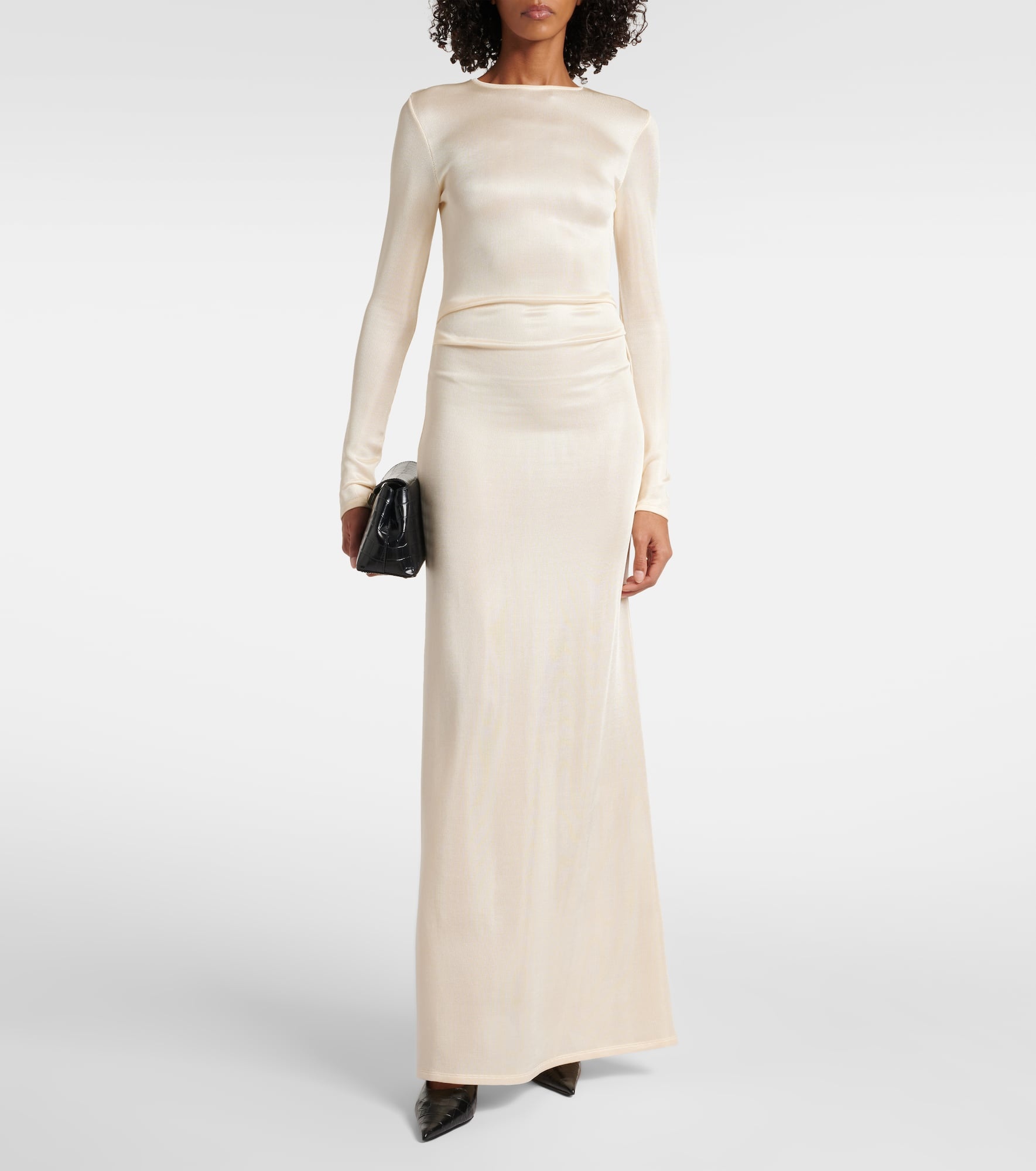 Luella draped jersey gown - 2