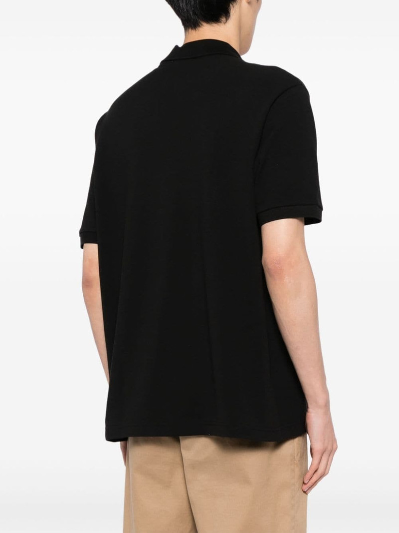 logo-appliqué polo shirt 5
