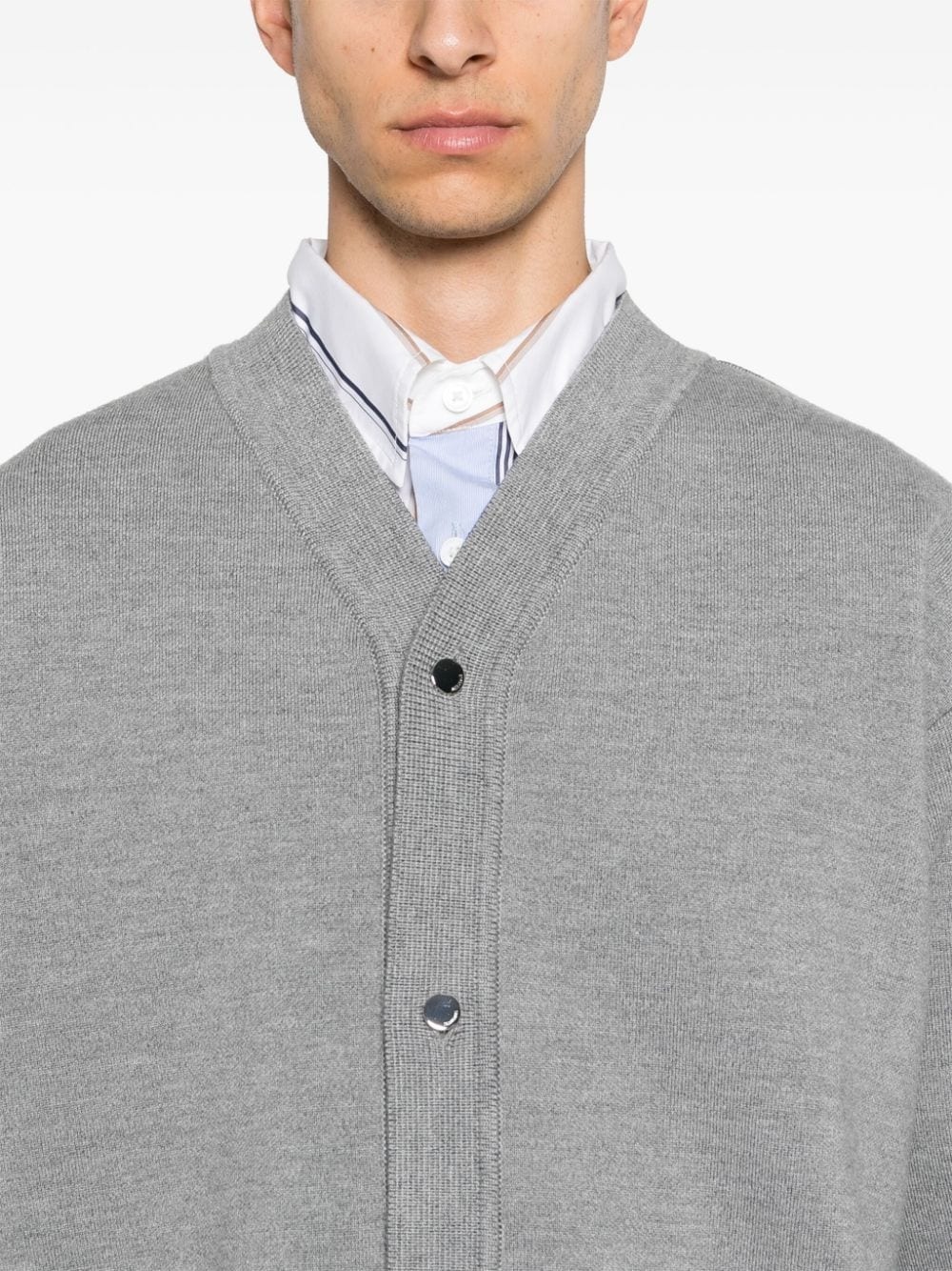 button-up cardigan - 5