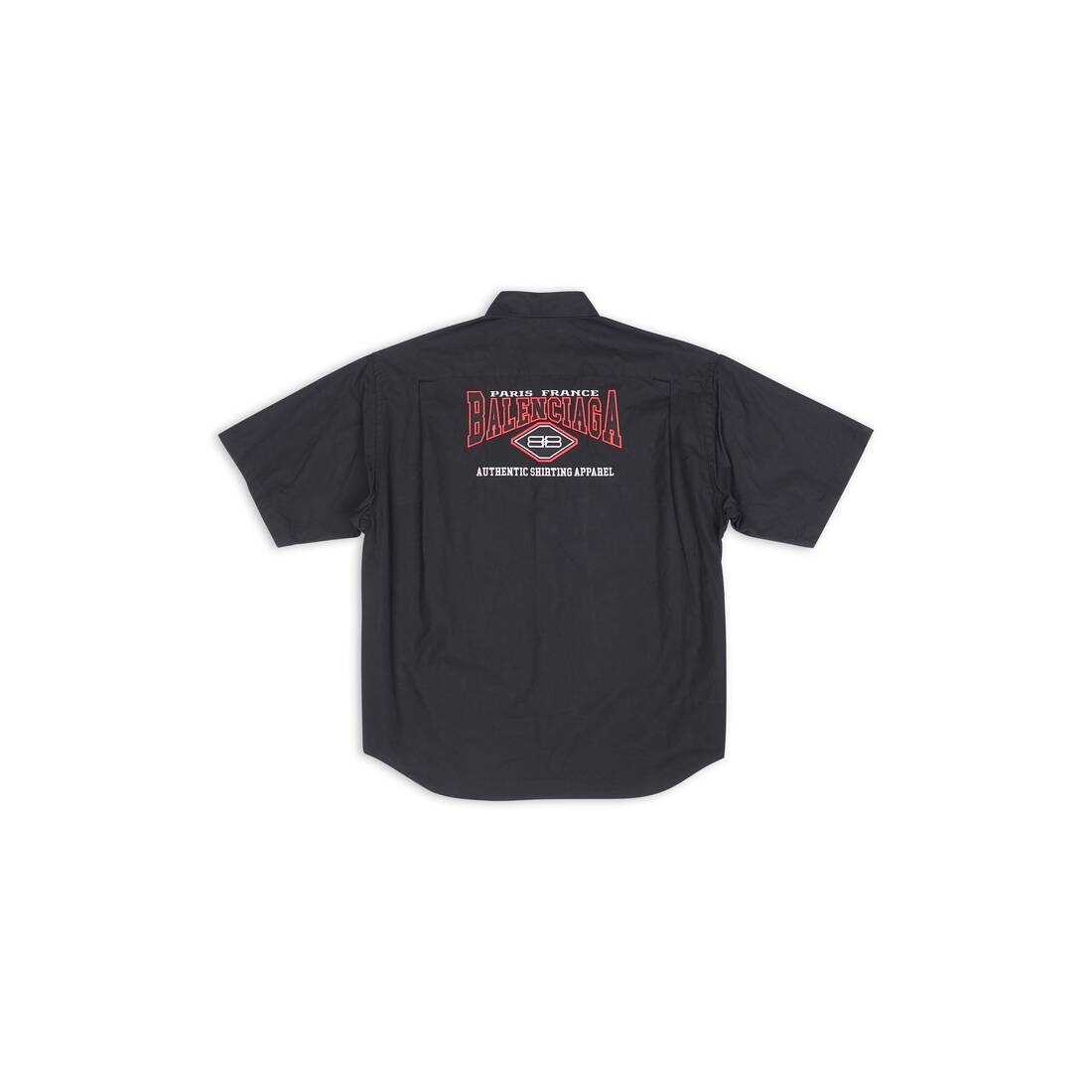 Men's Bb Icon Short Sleeve Shirt Large Fit in Black - 6