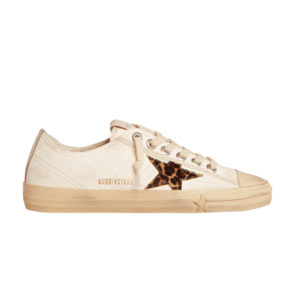 Golden Goose Wmns V-Star LTD 'Beige Brown Leopard' - 1