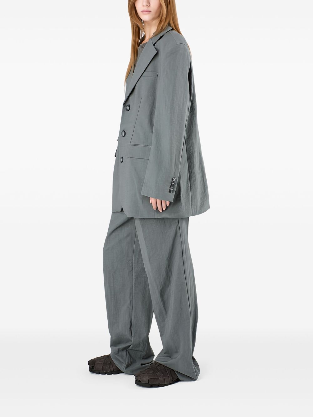 single-breasted blazer - 4