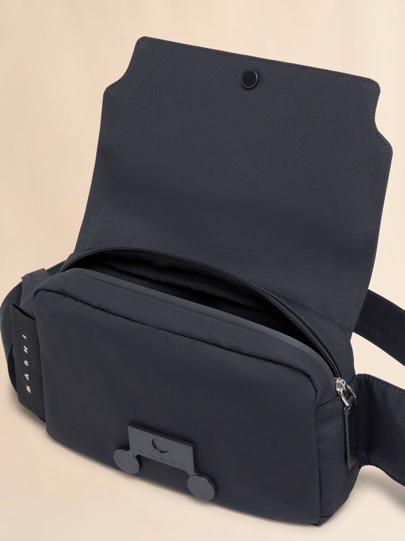 BLACK CORDURA® CITYSCAPE BELT BAG - 3