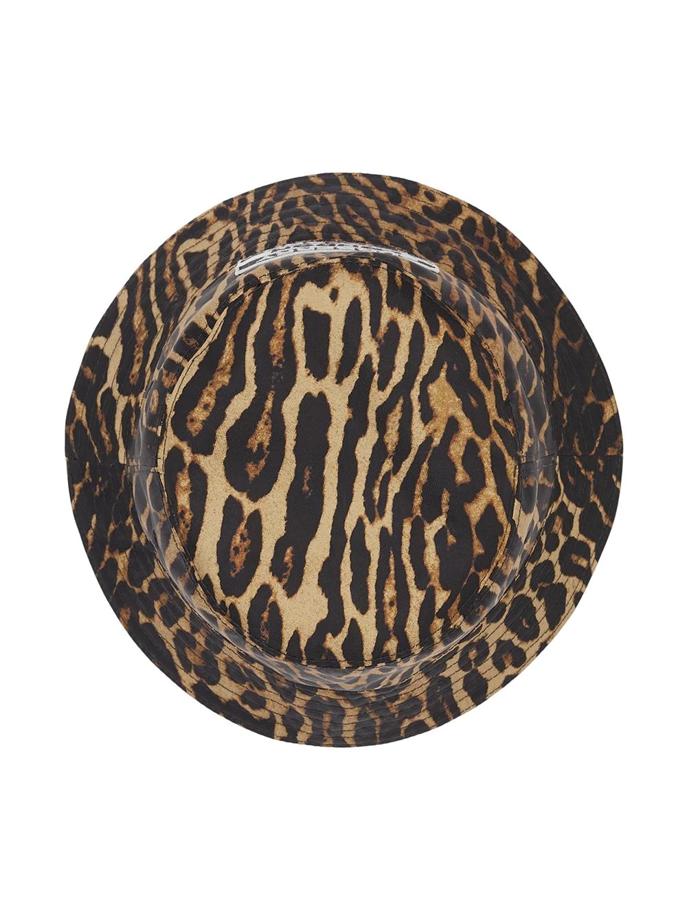 reversible leopard print bucket hat - 3