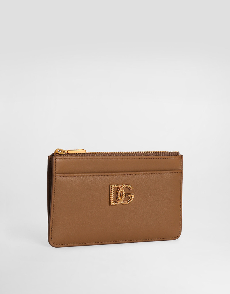 Dolce & Gabbana Calfskin card holder with DG logo outlook