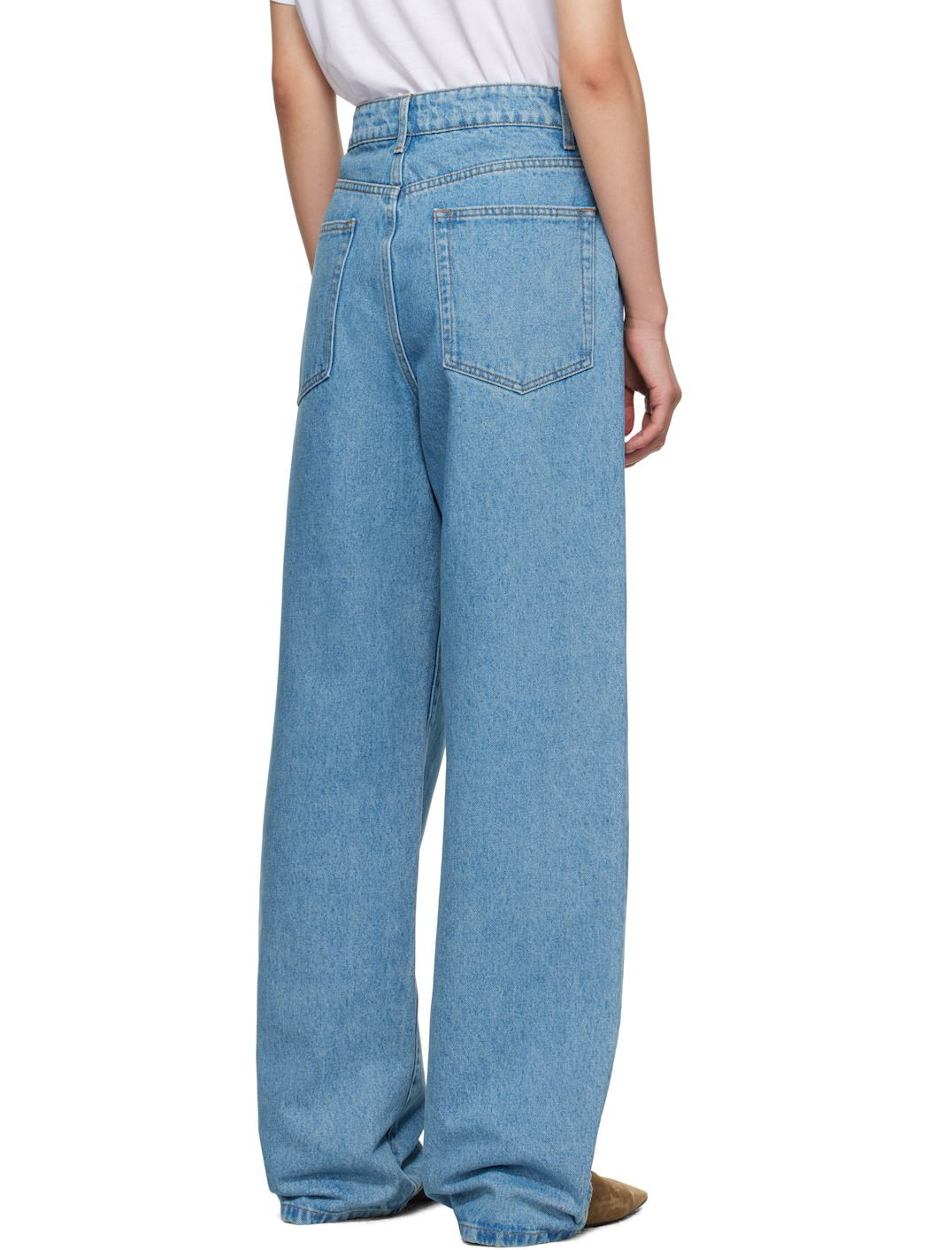 Blue Signature Baggy Fit Jeans - 3