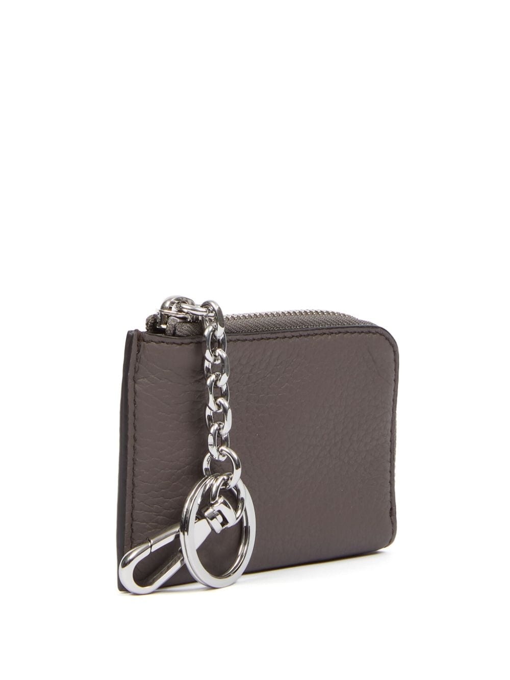 four-stitch leather keyring - 3