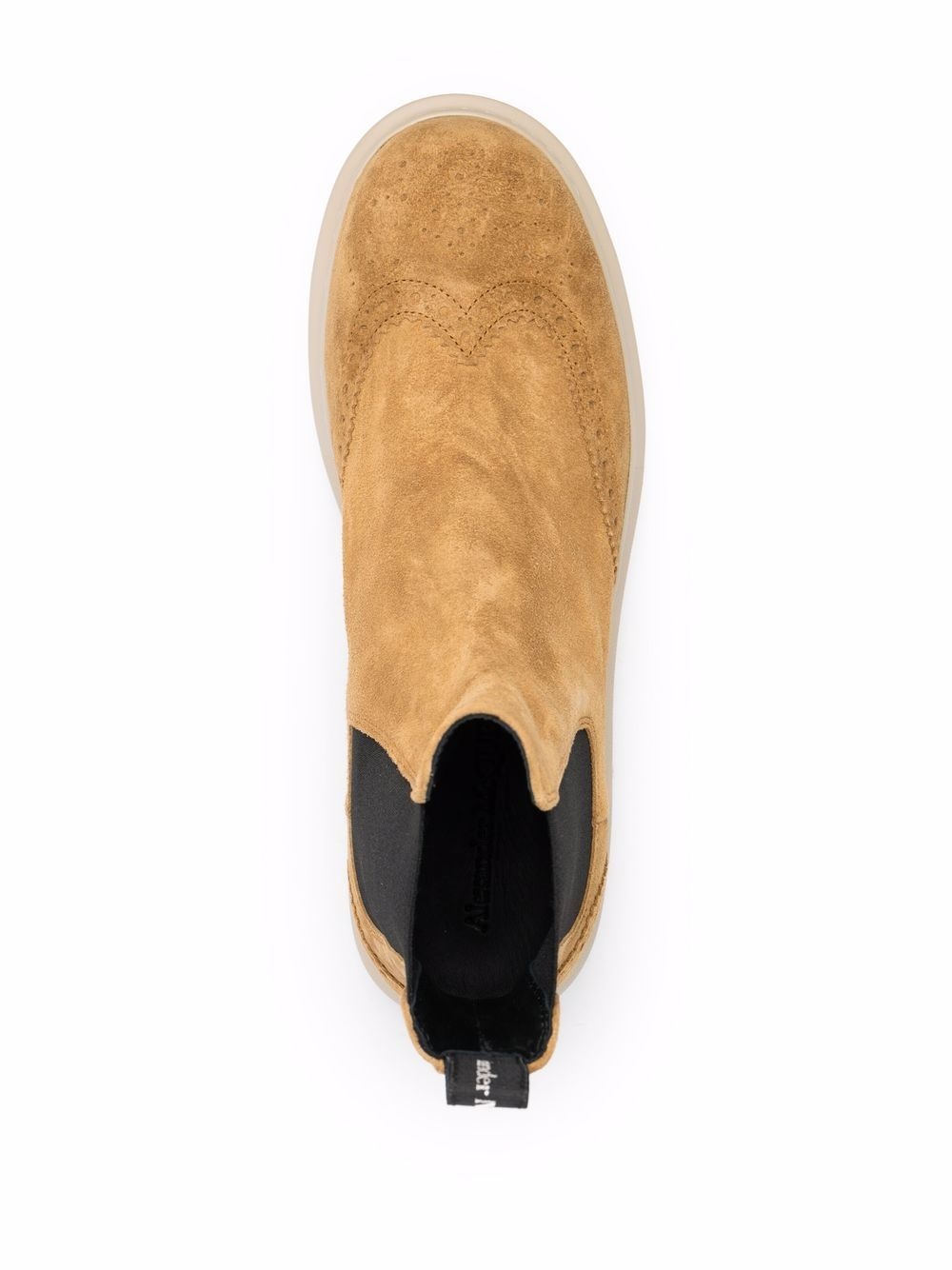 Hybrid suede Chelsea boots - 4