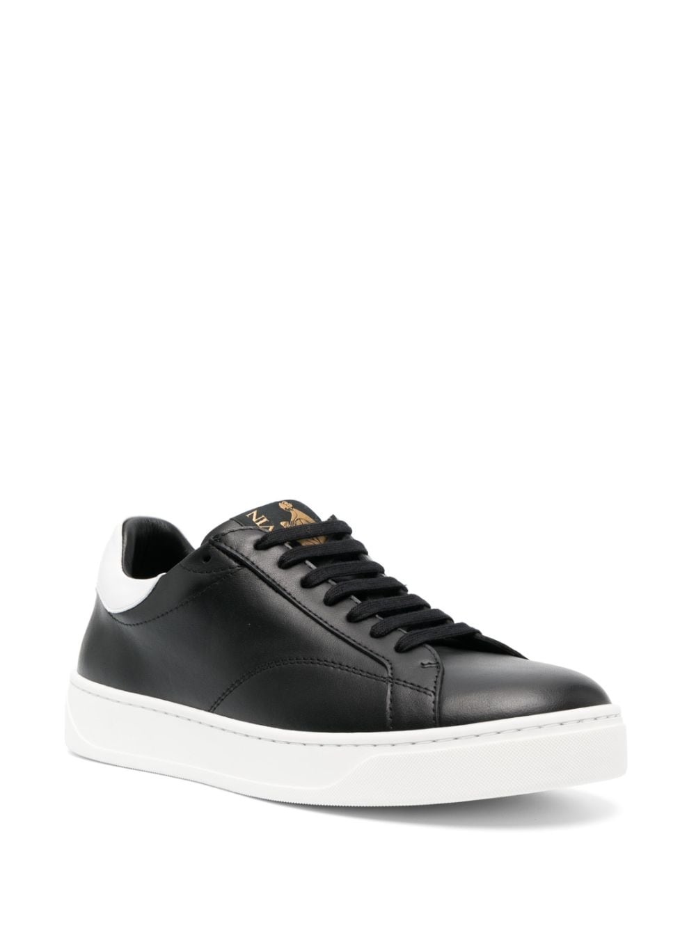 DDB0 low-top leather trainers - 2