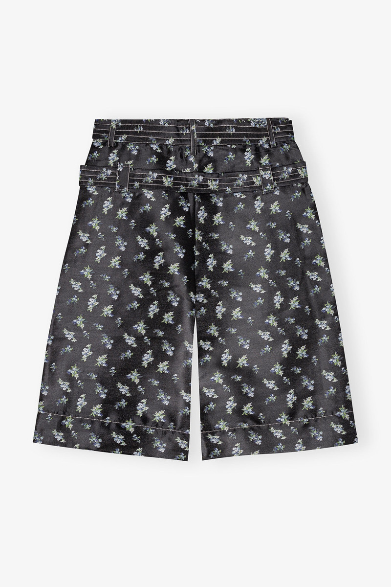 FLORAL JACQUARD SHORTS 6