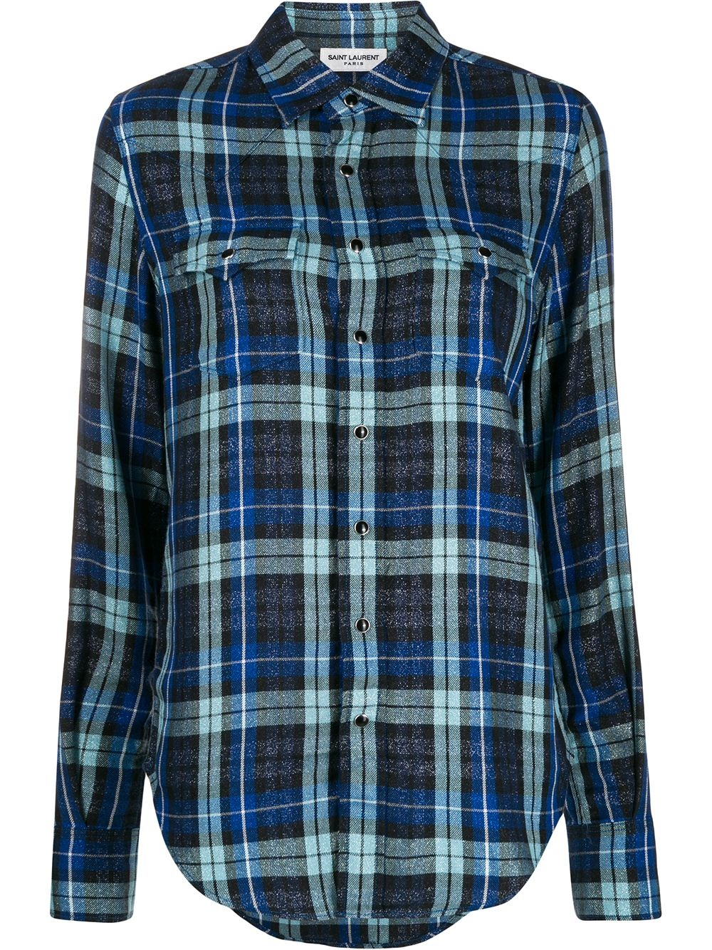 checked shirt - 1