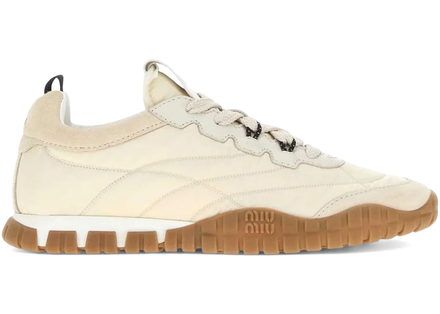 Miu Miu Tyre Sneakers White (Women's) - 1