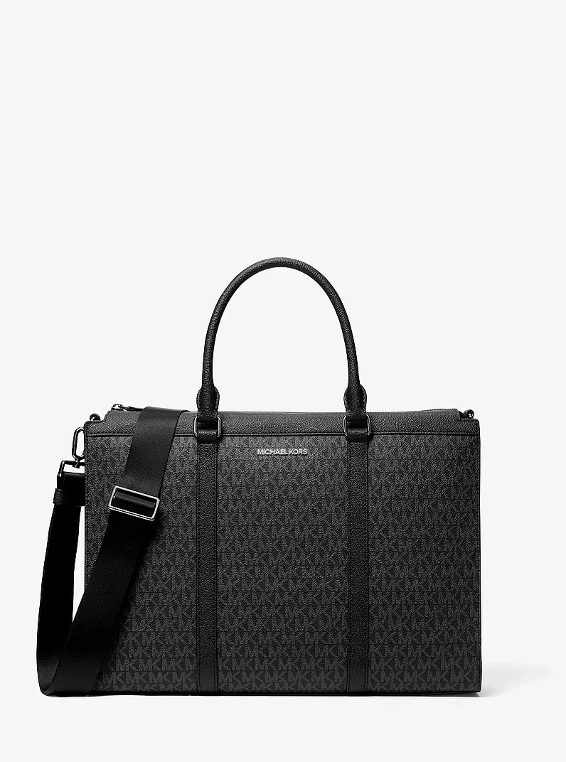 Cooper Signature Logo Briefcase - 1