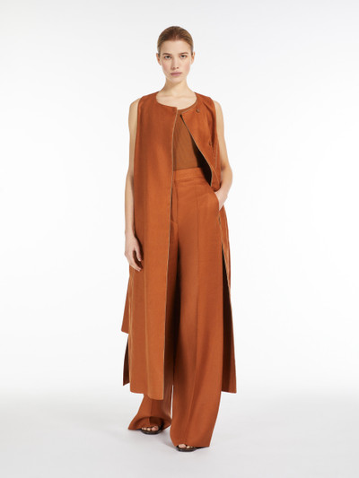 Max Mara Linen tailored trousers outlook