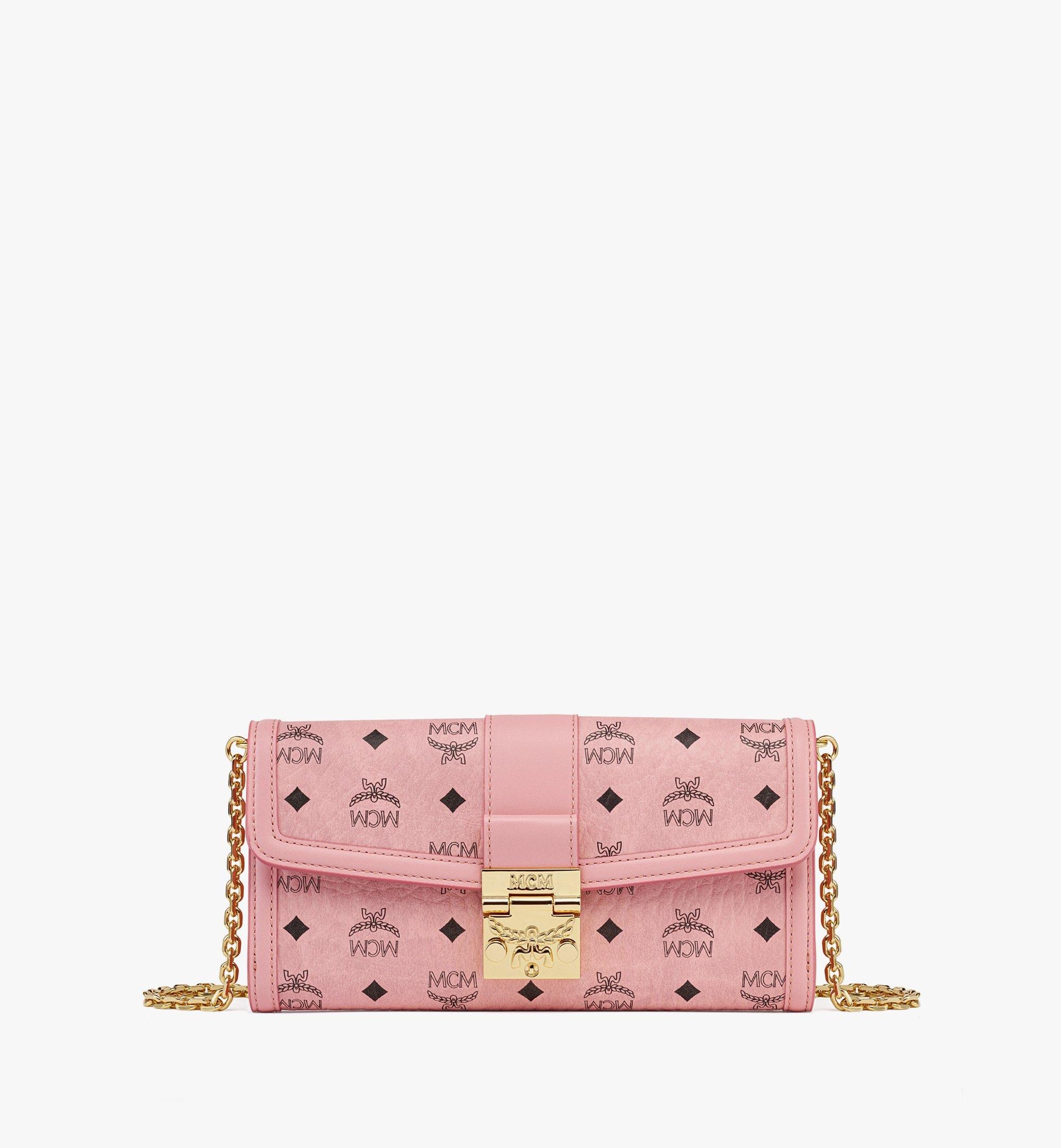 Tracy Chain Wallet in Visetos - 1