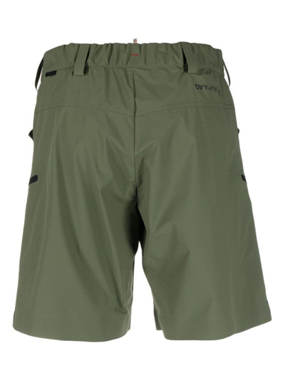 Moncler Grenoble logo-print wide shorts outlook