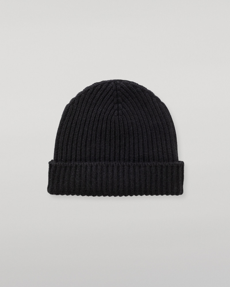 Lovat Black Cashmere Hat 1