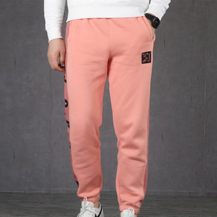 Air Jordan Fleece Lined Stay Warm Sports Long Pants Pink CT6334-606 - 3