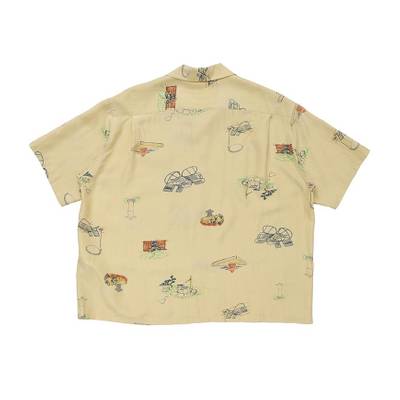 visvim WALLIS SHIRT S/S GARDEN YELLOW outlook