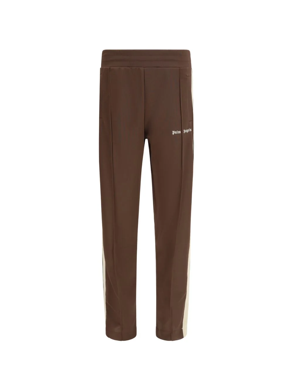 logo-print side-stripe track pants - 1