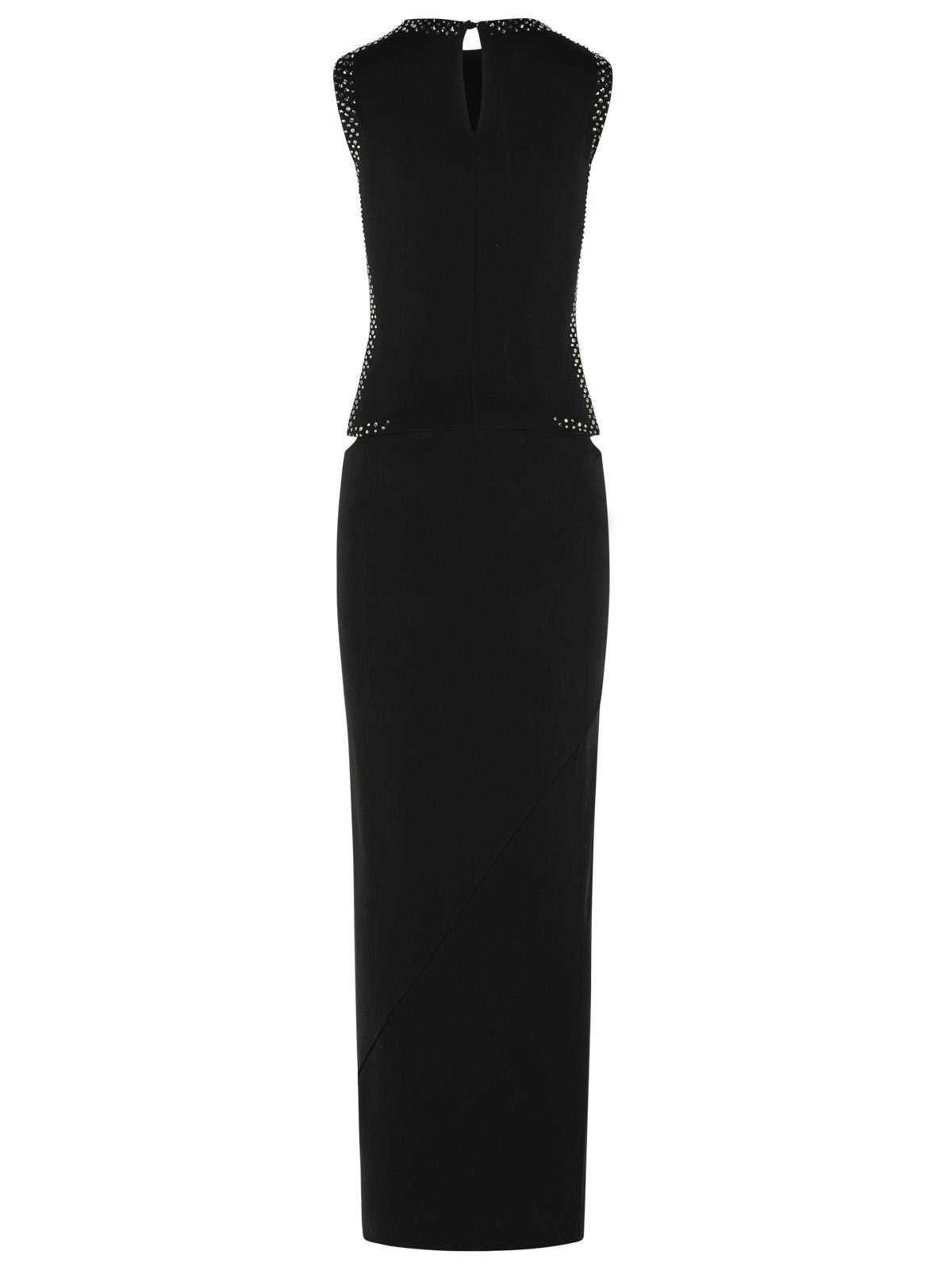 The Attico Dress In Black Acetate Blend Women - 3