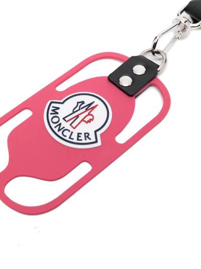 Moncler logo phone holder necklace outlook