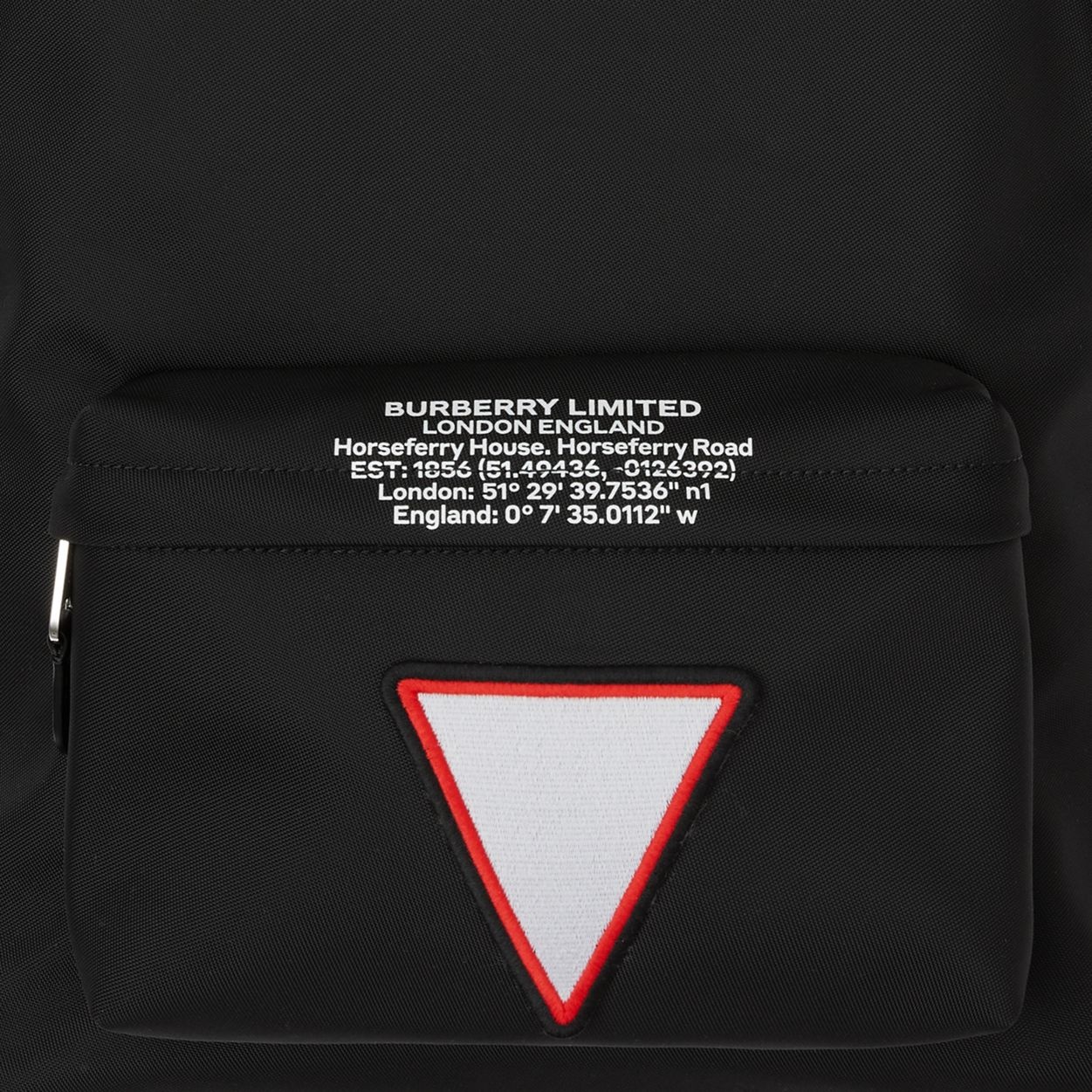 Badge Appliqué Nylon Backpack - 2