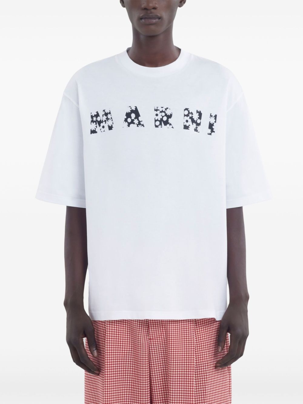 logo-print T-shirt - 3