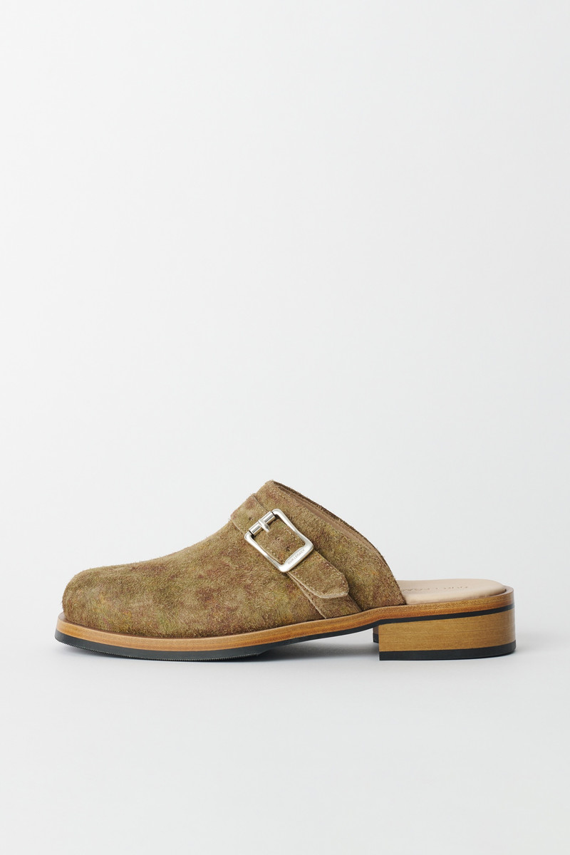 Camion Mule Petal Dance Rough Suede 1