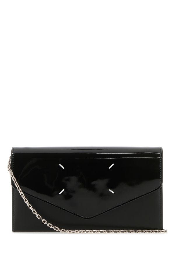 Maison Margiela Woman Black Leather Wallet - 1