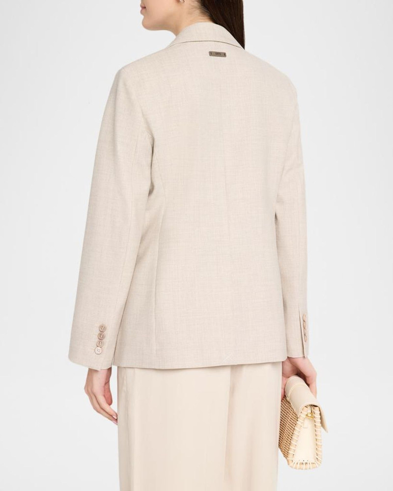 Single-Breasted Houndstooth Jacket 3