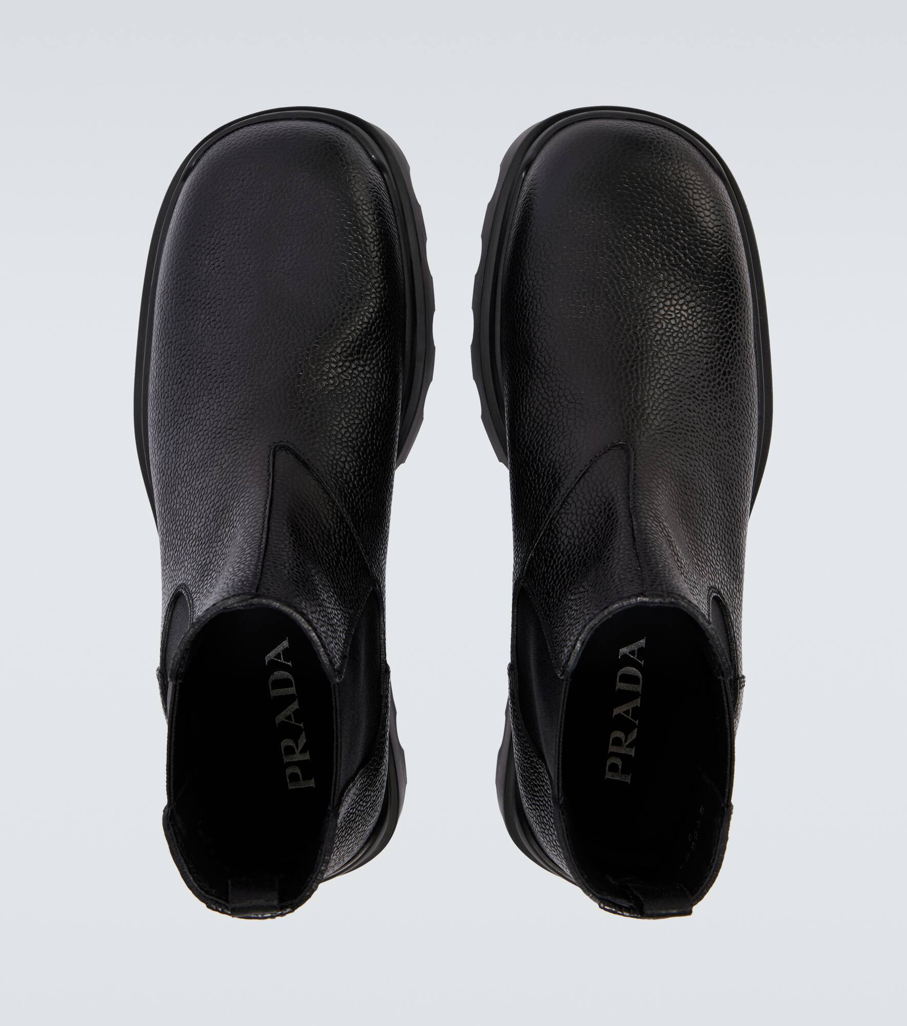 Chelsea leather ankle boots - 4