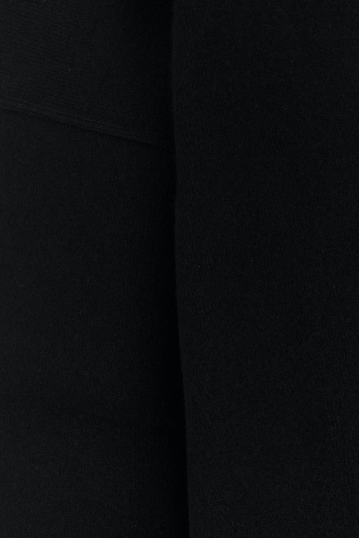 Black wool blend oversize sweater - 3