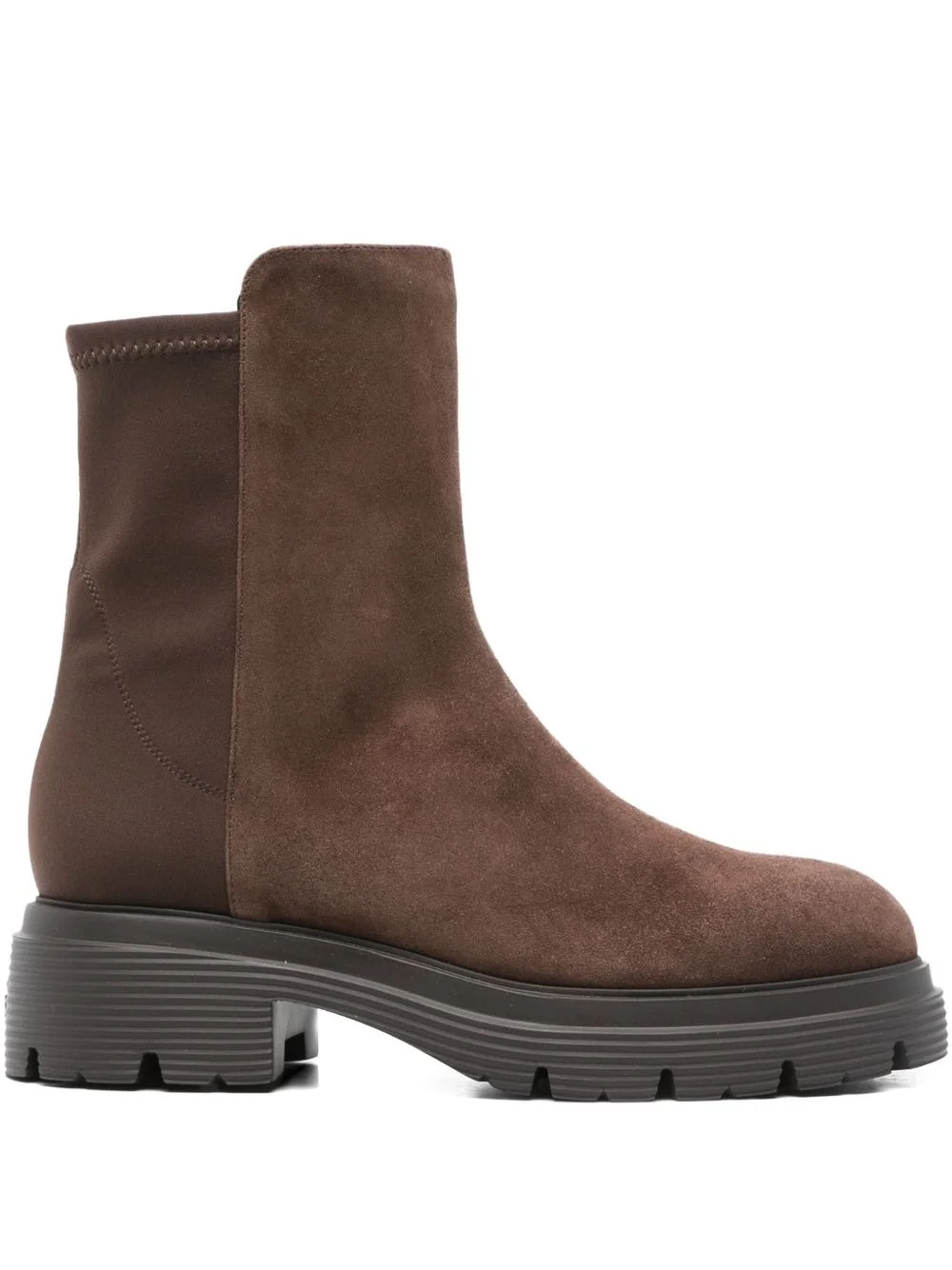 suede platform boots - 1