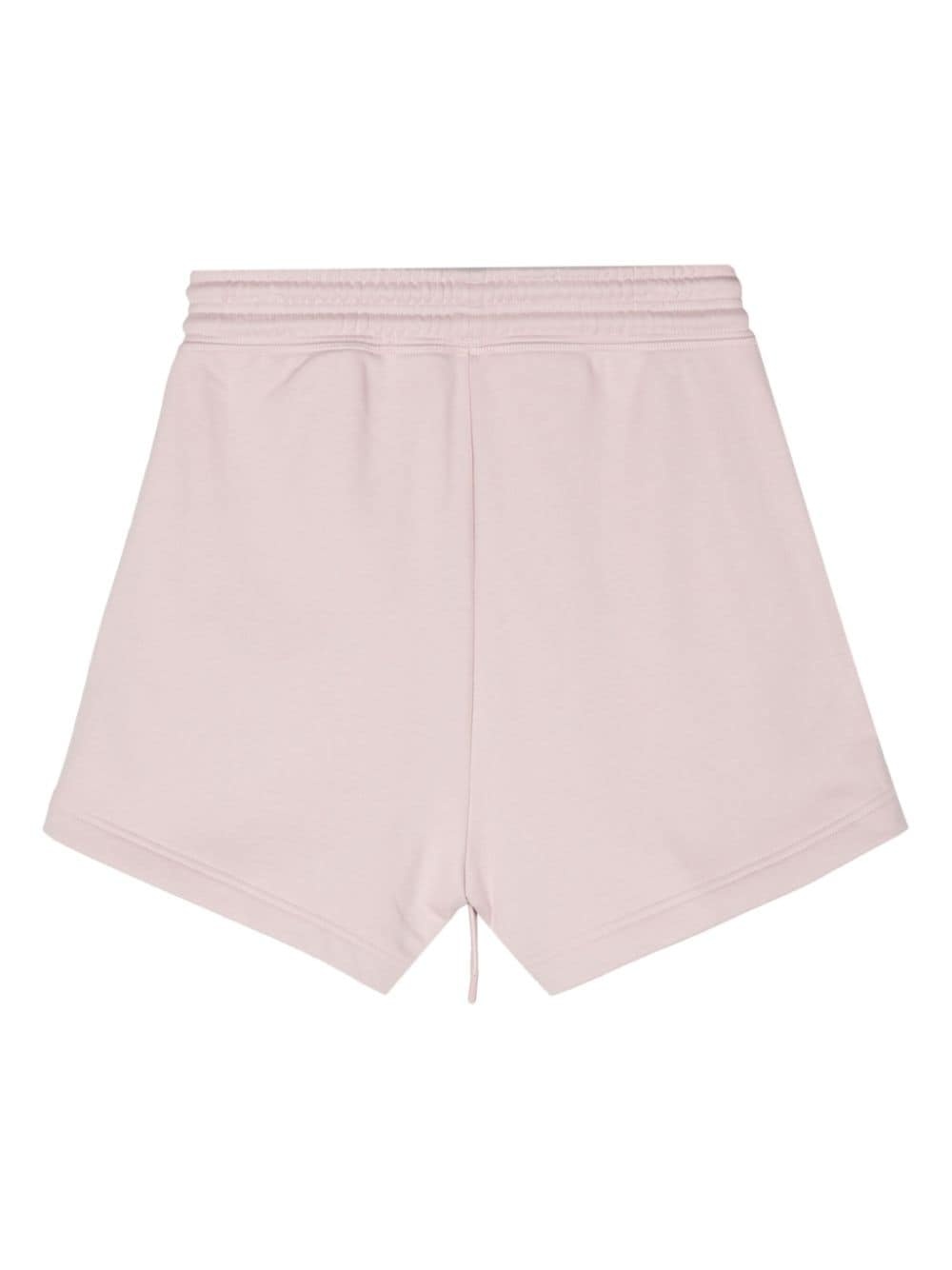 logo-raised jersey shorts - 2