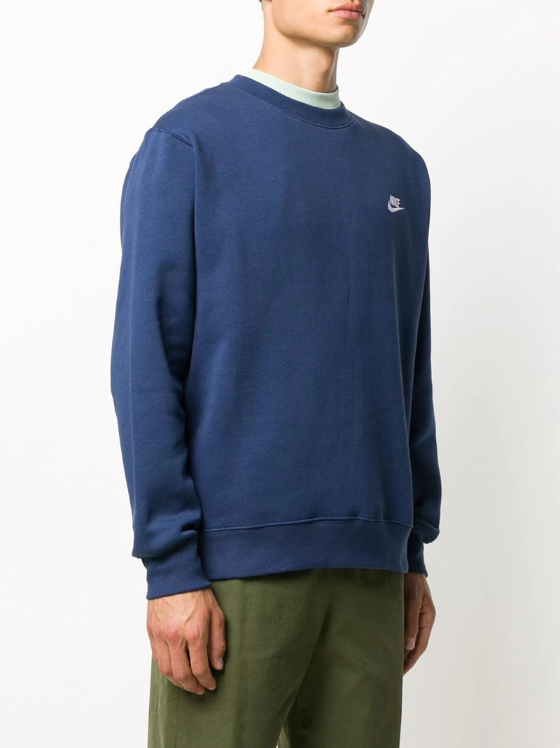 embroidered logo jumper 3