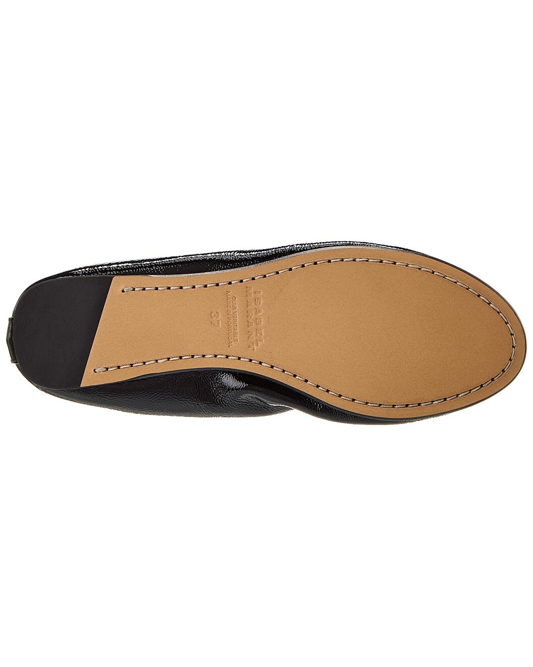 Isabel Marant Belna Leather Ballet Flat - 4