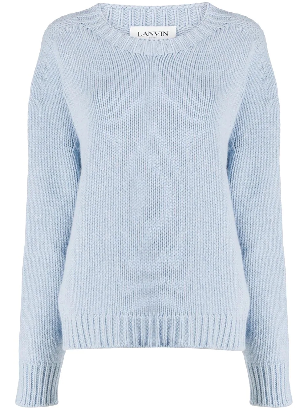 cashmere long-sleeve jumper - 1