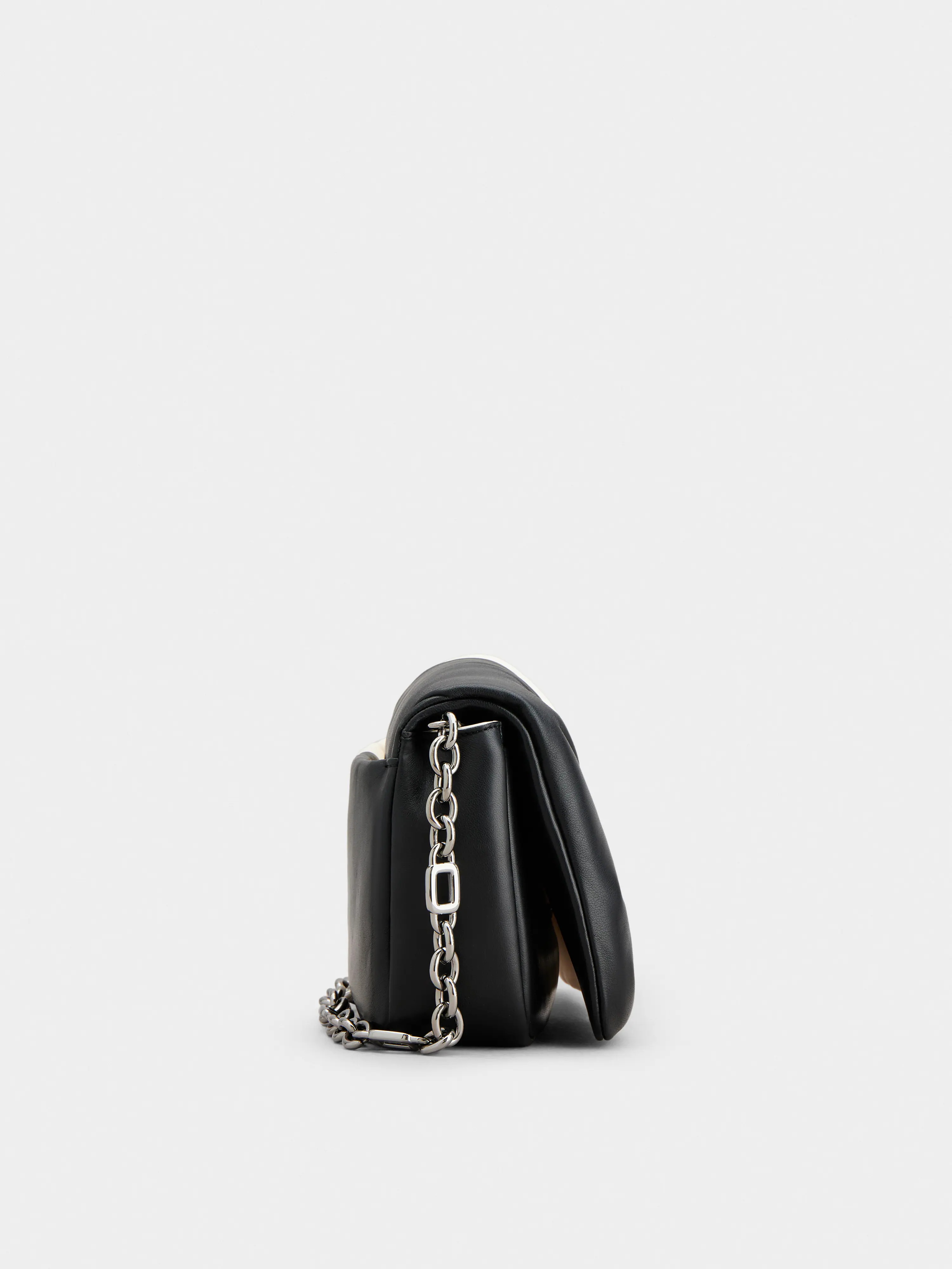 Viv' Choc Bag in leather - 4