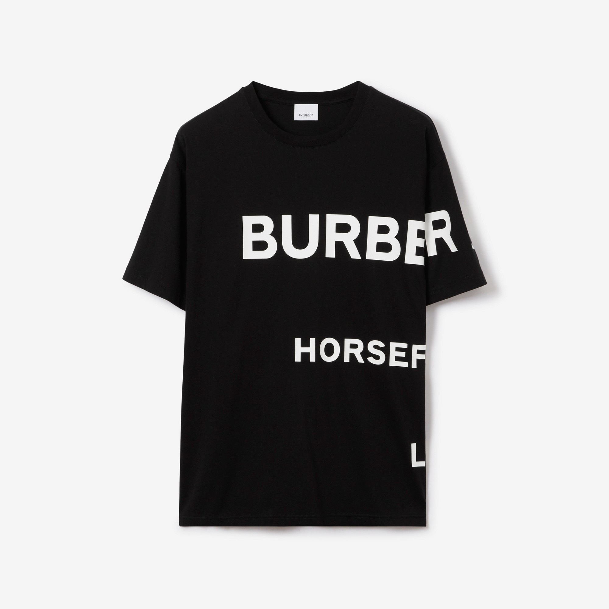 Horseferry Print Cotton Oversized T-shirt - 1