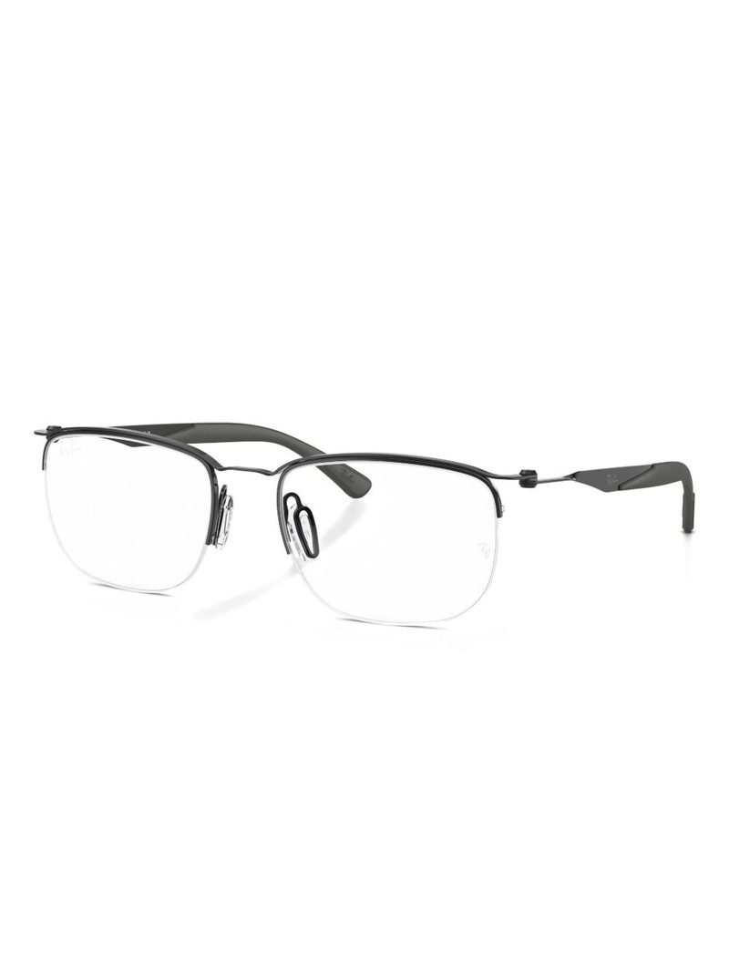 Ray-Ban square-frame glasses outlook