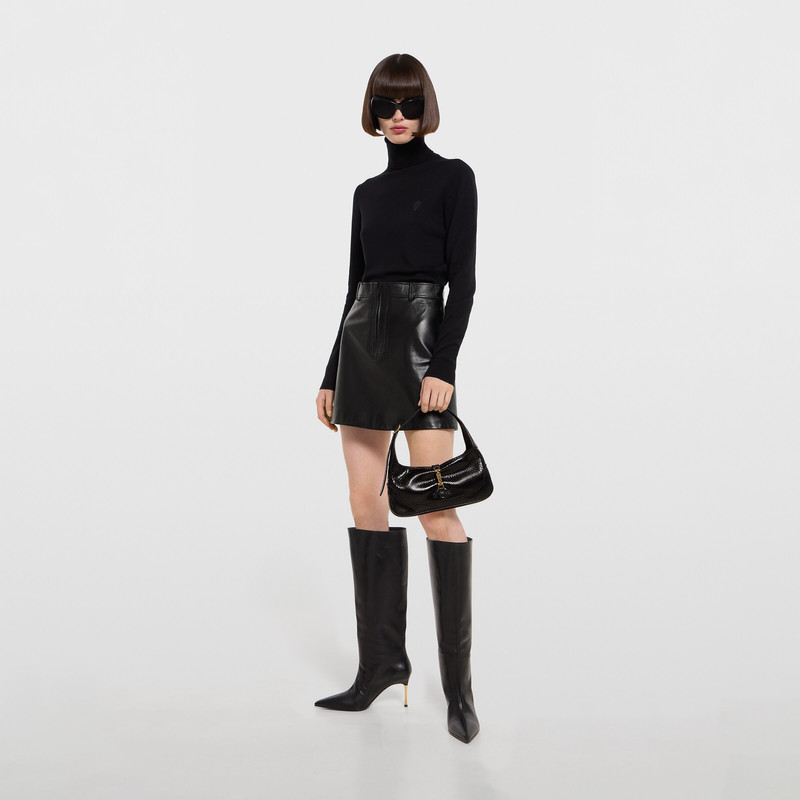 Jackie Slim python small shoulder bag 5