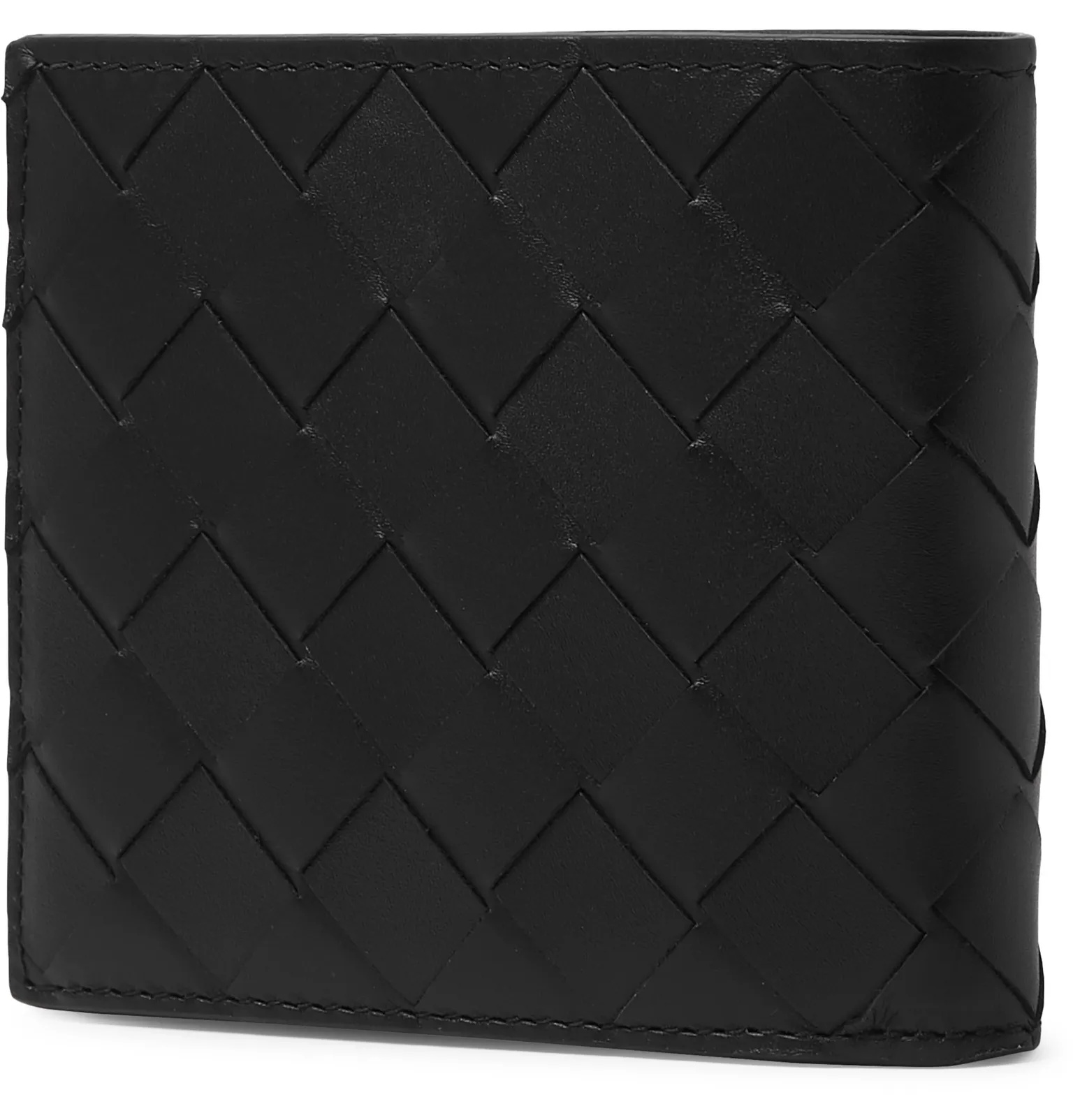 Intrecciato Leather Billfold Wallet - 3