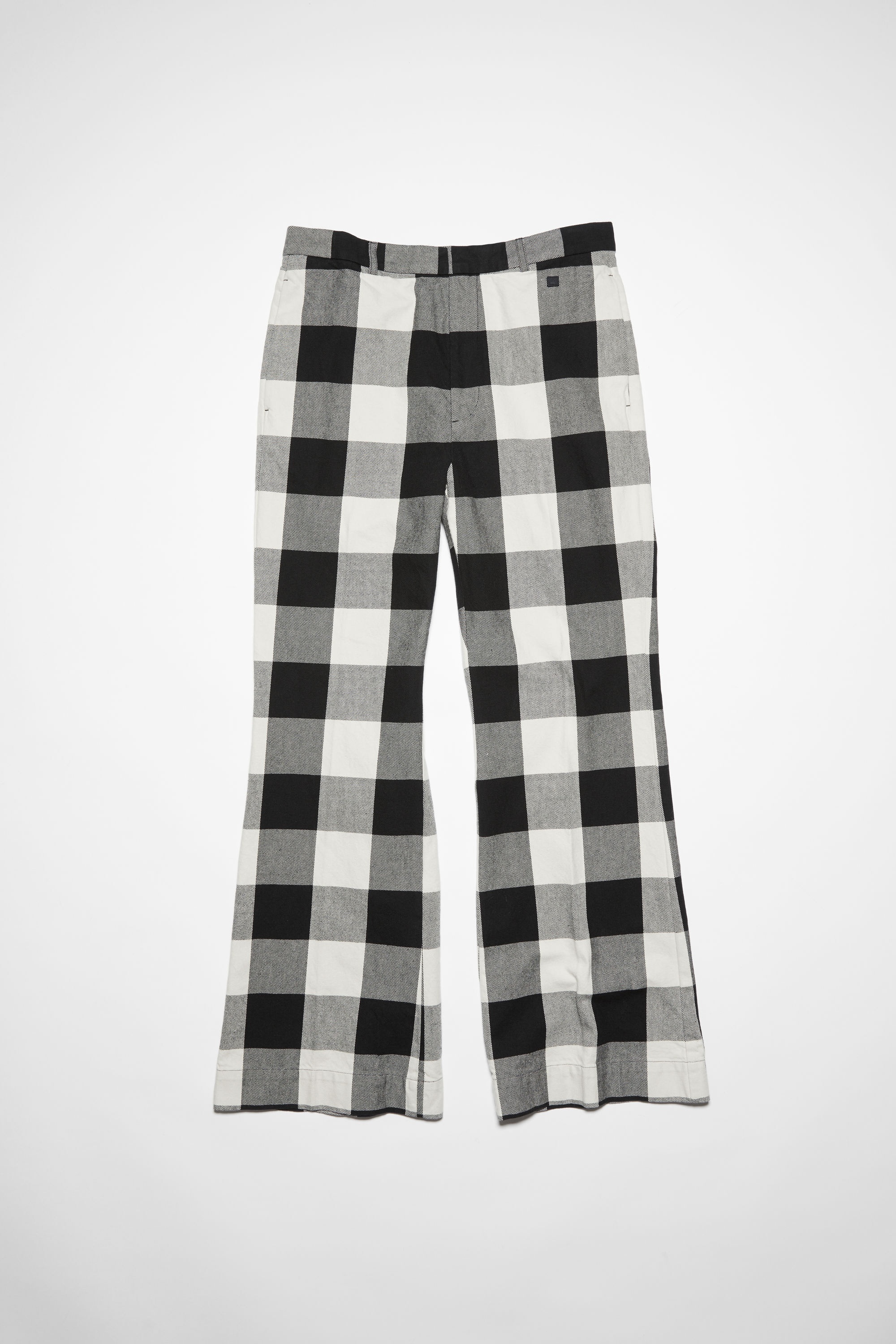 Check trousers - Black/white - 6