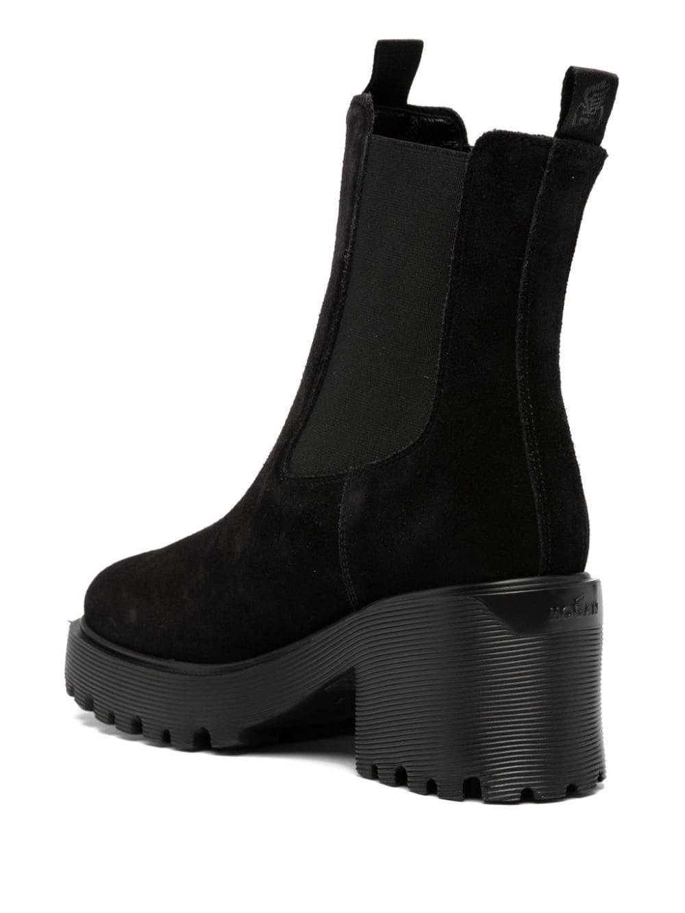 70mm leather ankle boots - 3