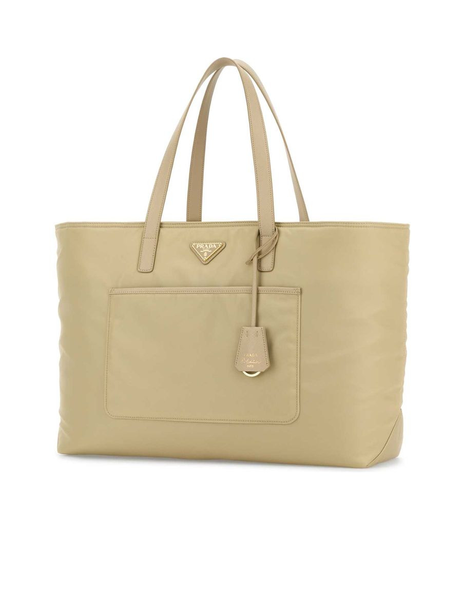 Prada Re-Edition 1978 large Re-Nylon and Saffiano Leather Tote Bag - 2