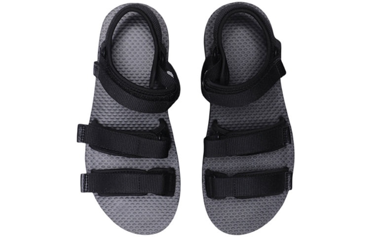 (WMNS) Li-Ning Two Straps Sandal 'Black' AGUP008-2 - 4