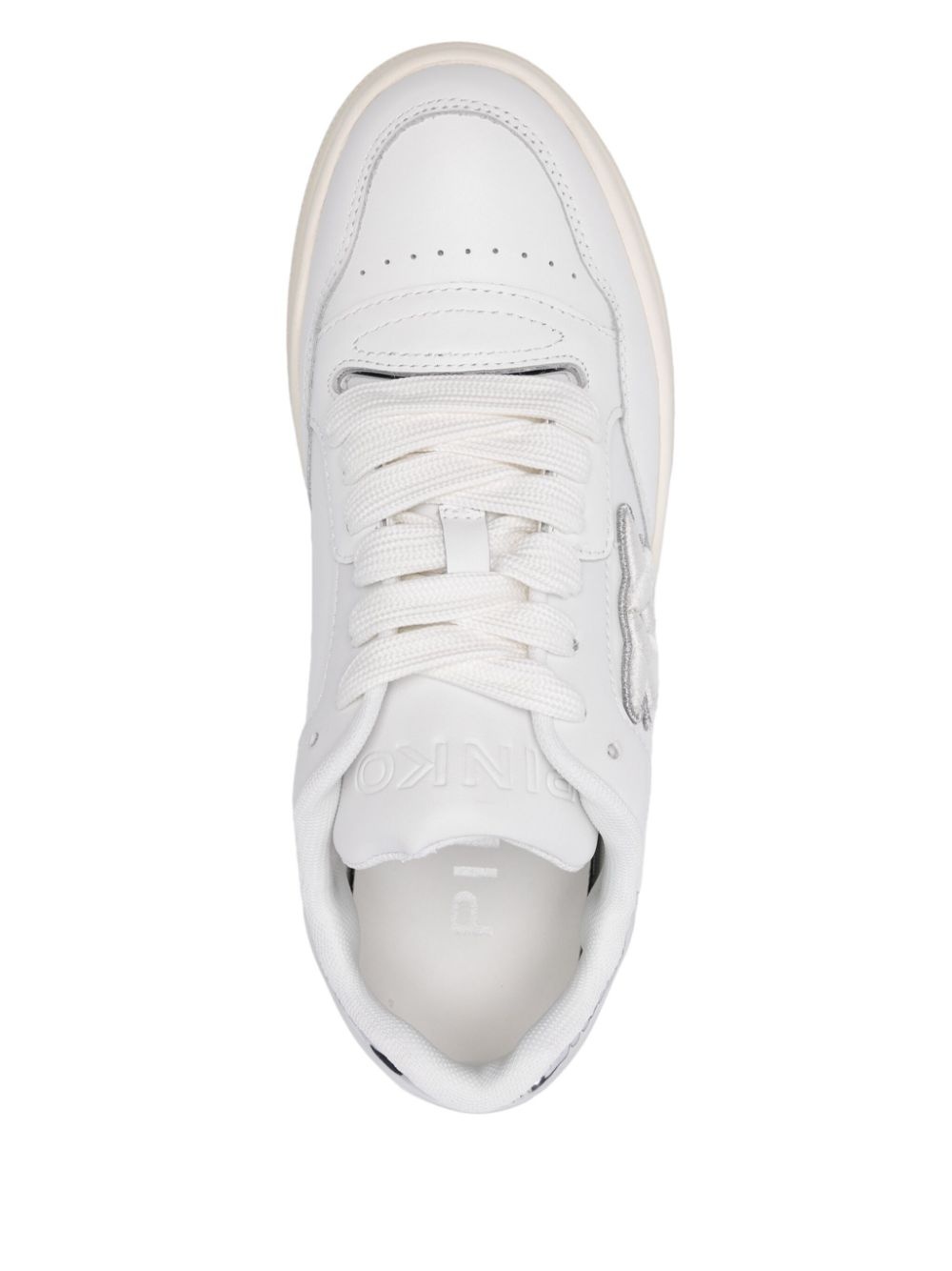 embroidered-logo sneakers - 4